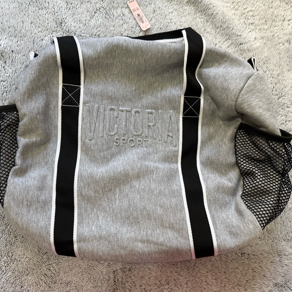 Victoria's Secret Gray Duffel Bag